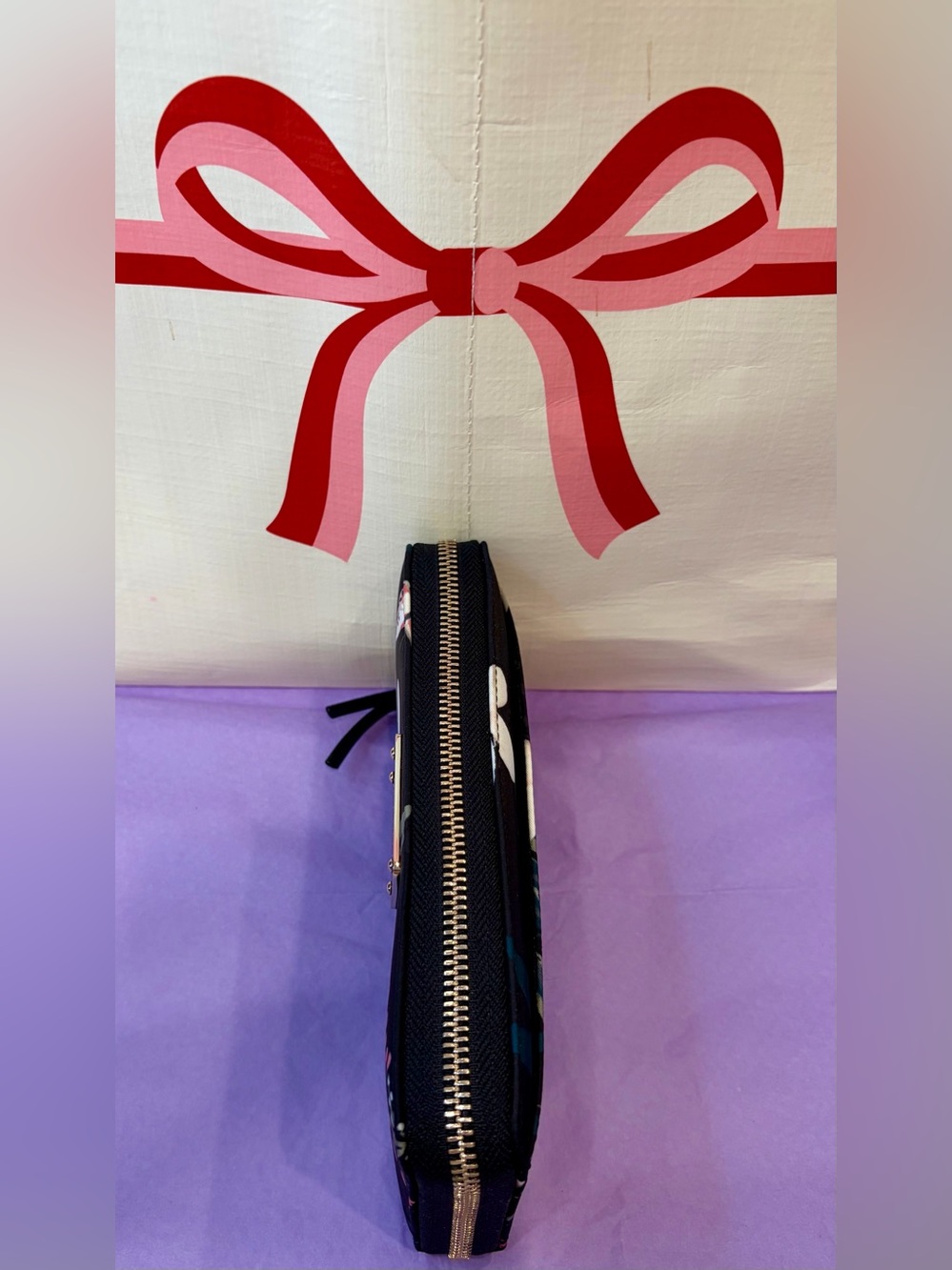 NWT KATE SPADE BUNDLE
Wallet/Passport Holder/Tote - Black, Pink, White - Picture 10 of 16
